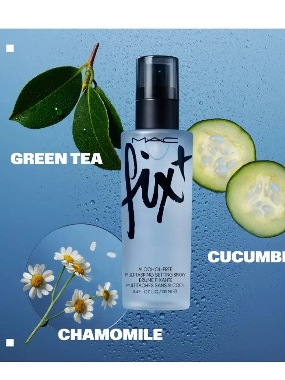 MAC Cosmetics Fix+ Alcohol-Free Multi-Tasking Setting Spray- Mini Mac